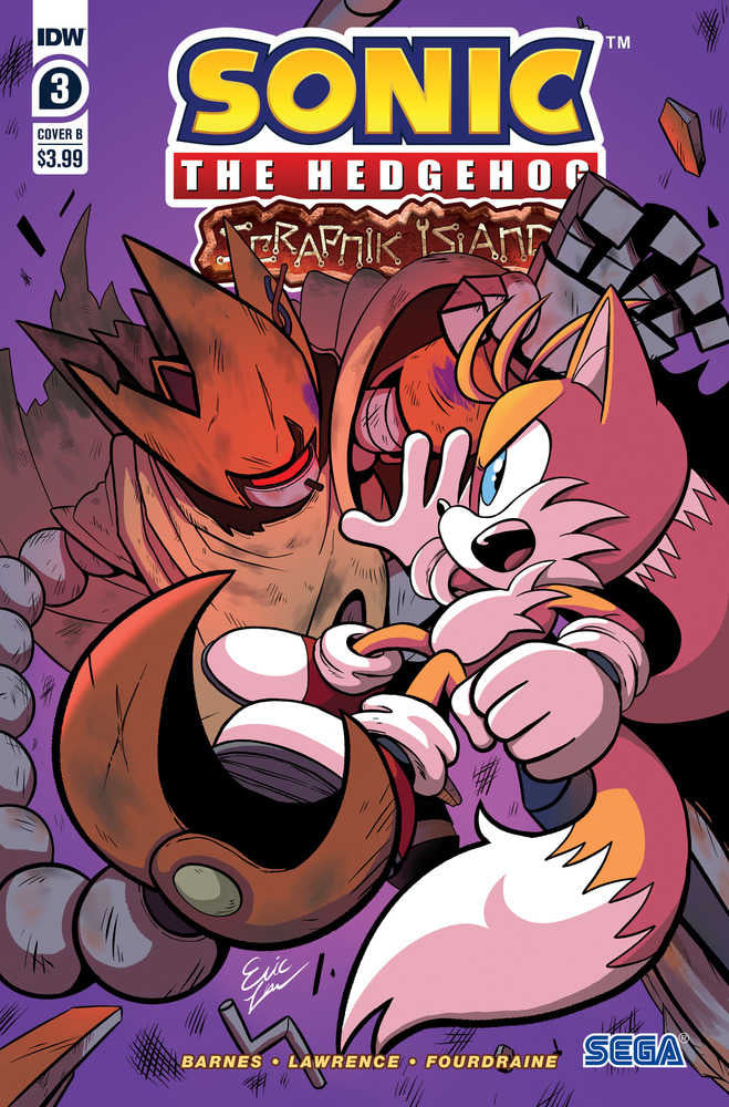 Sonic The Hedgehog Scrapnik Island #3 Cover B Lide | Odin's Place
