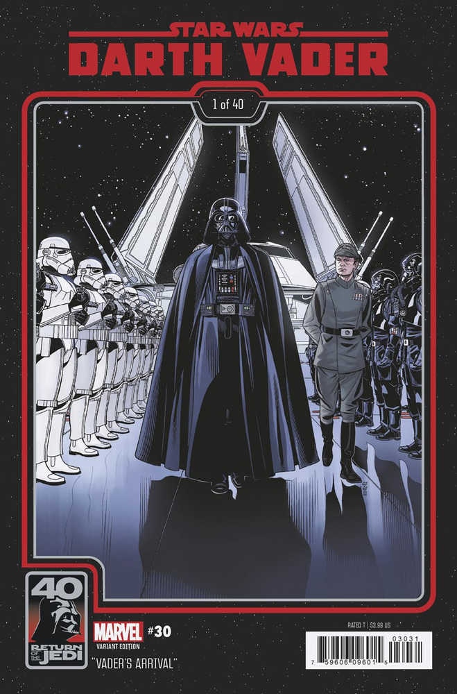Star Wars Darth Vader #30 Return Jedi 40th Anniv Sprouse Variant | Odin's Place