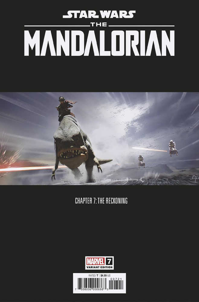 Star Wars Mandalorian #7 Concept Art Variant | Odin's Place