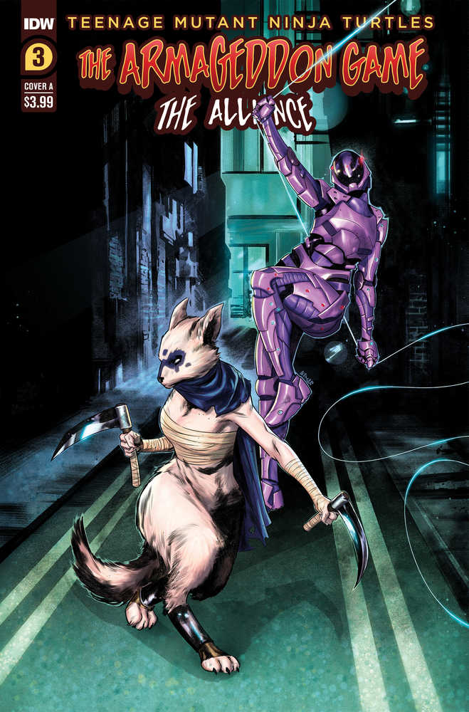 Teenage Mutant Ninja Turtles Armageddon Game Alliance #3 Cover A Mercado | Odin's Place