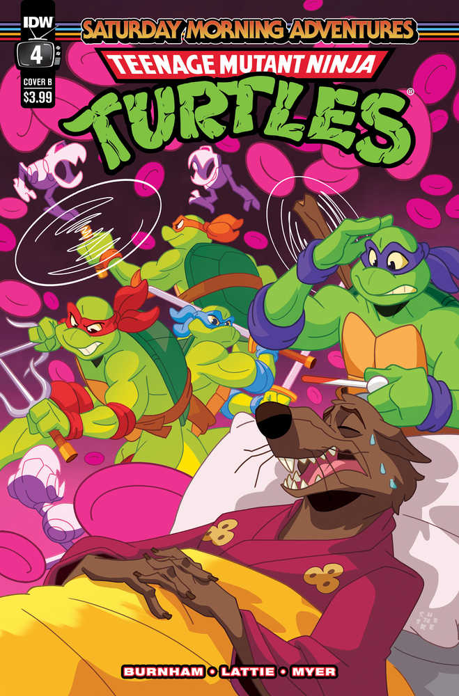 Teenage Mutant Ninja Turtles Saturday Morning Adventures #4 Cover C Brenda Chi | Odin's Place