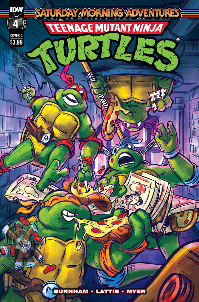 Teenage Mutant Ninja Turtles Saturday Morning Adventures #4 Cover C Brenda Chi | Odin's Place