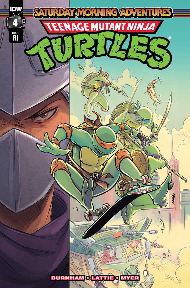 Teenage Mutant Ninja Turtles Saturday Morning Adventures #4 Cover D 10 Copy Variant Edition | Odin's Place