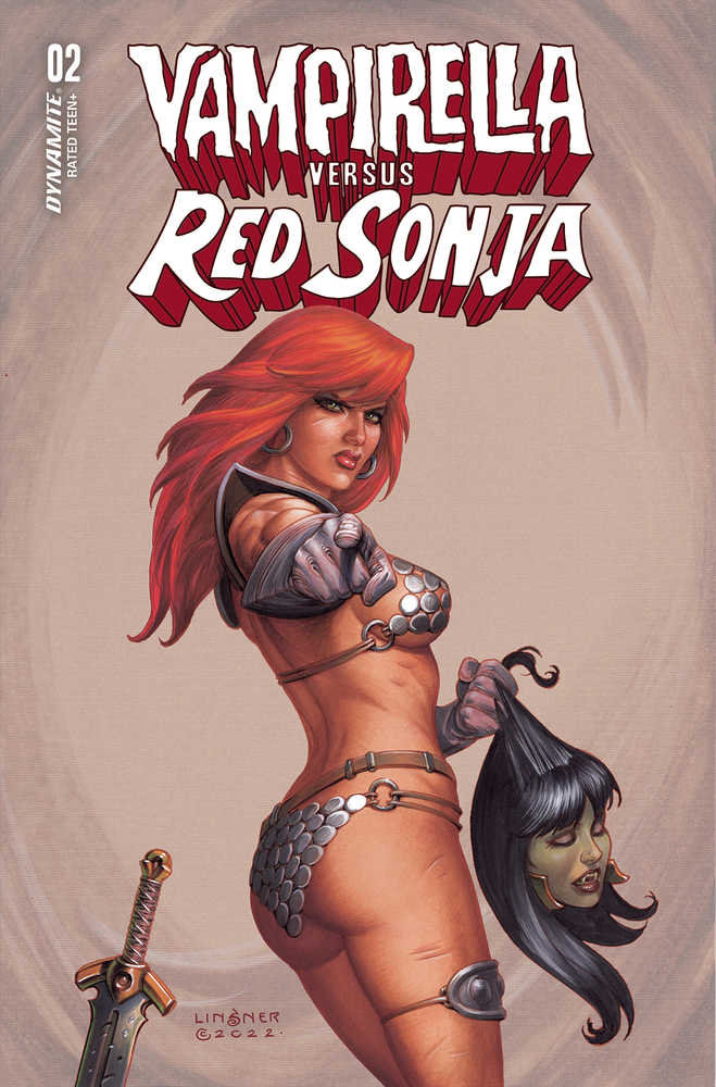 Vampirella vs Red Sonja #2 Cover B Linsner | Odin's Place