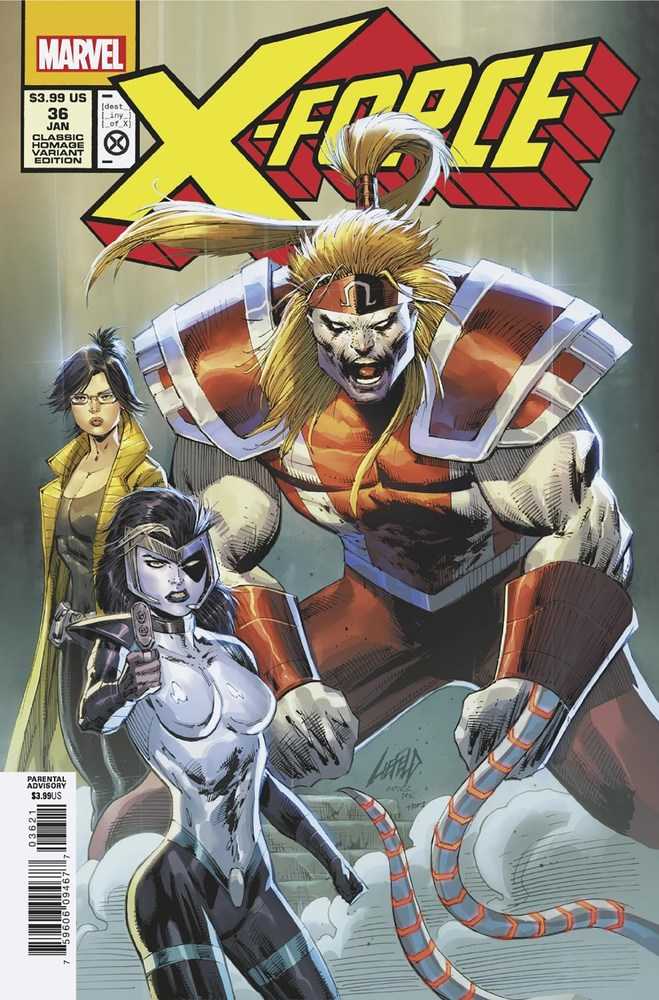 X-Force #36 Liefeld Classic Homage Variant | Odin's Place