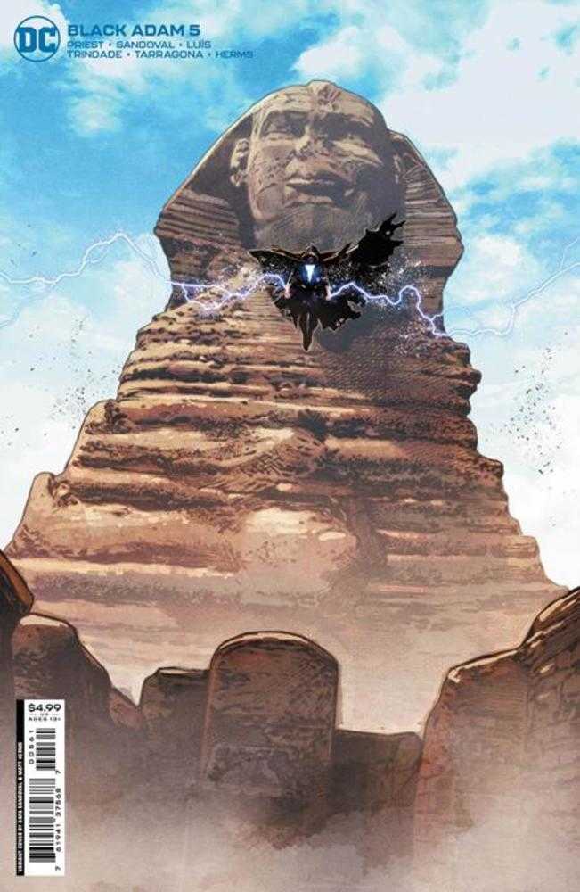 Black Adam #5 Cover F Rafa Sandoval Sphinx Card Stock Variant | Odin's Place