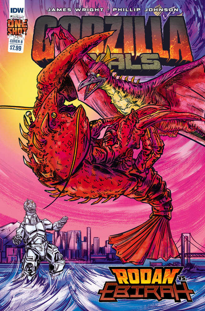 Godzilla Rivals Rodan vs Ebirah Cover B Chi | Odin's Place