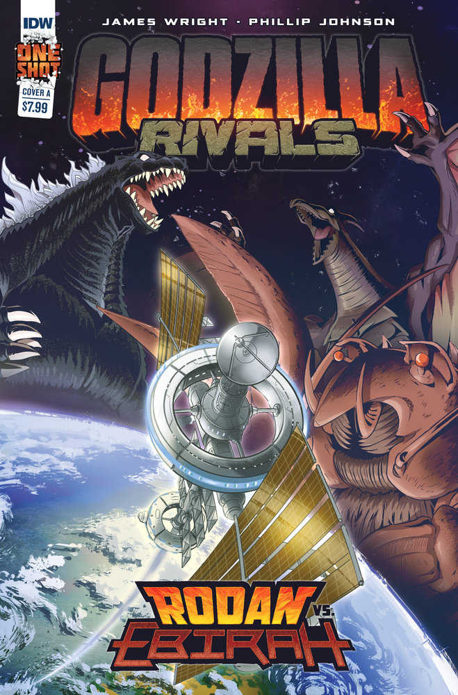 Godzilla Rivals Rodan vs Ebirah Cover A Johnson | Odin's Place