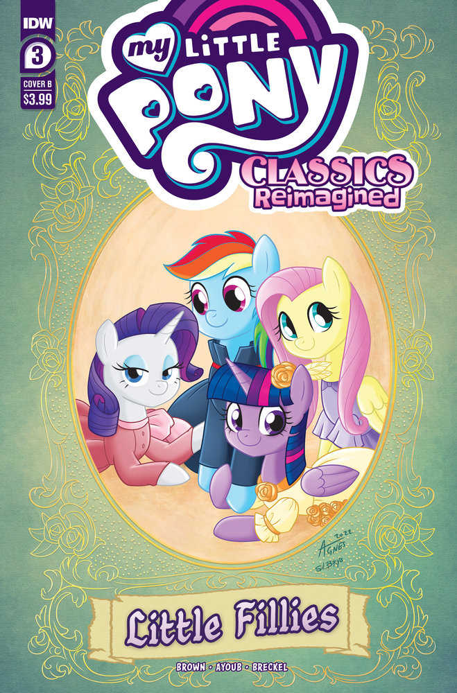 My Little Pony Classics Reimagined Little Fillies #3 Cover B | Odin's Place
