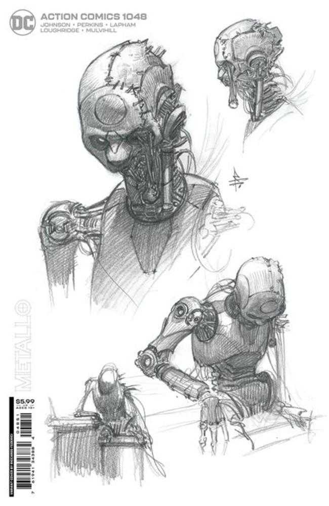 Action Comics #1048 Cover E Riccardo Federici Design Card Stock Variant (Kal-El Returns) | Odin's Place