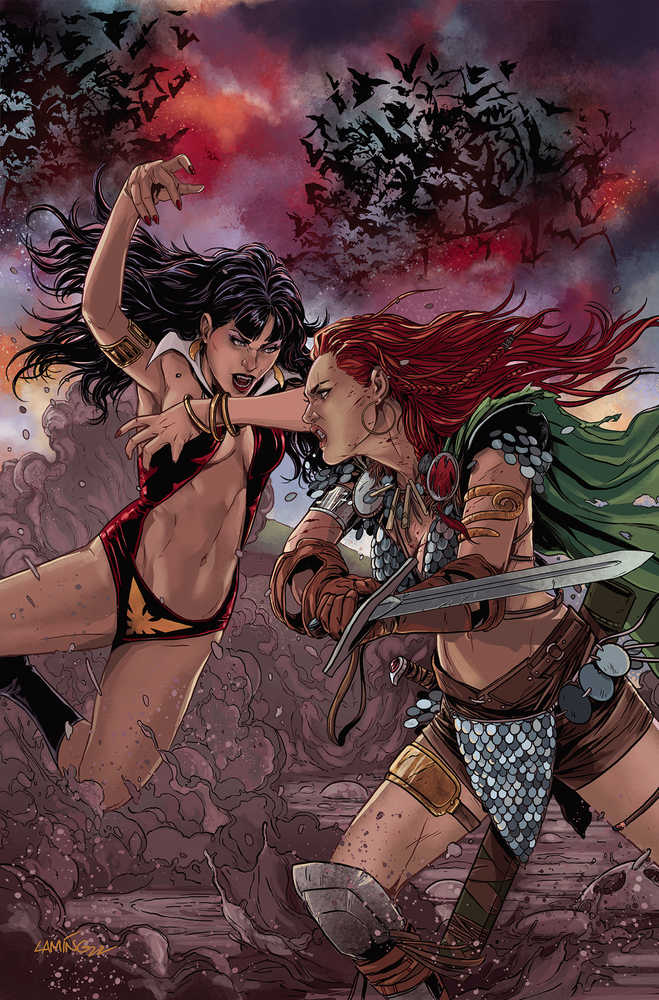 Vampirella vs Red Sonja #1 Cover X 10 Copy Foc Variant Edition Laming Vir | Odin's Place