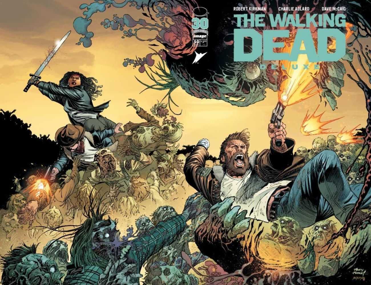 Walking Dead Deluxe #50 Cover G Wraparound Kubert & Anderson (Mature) | Odin's Place