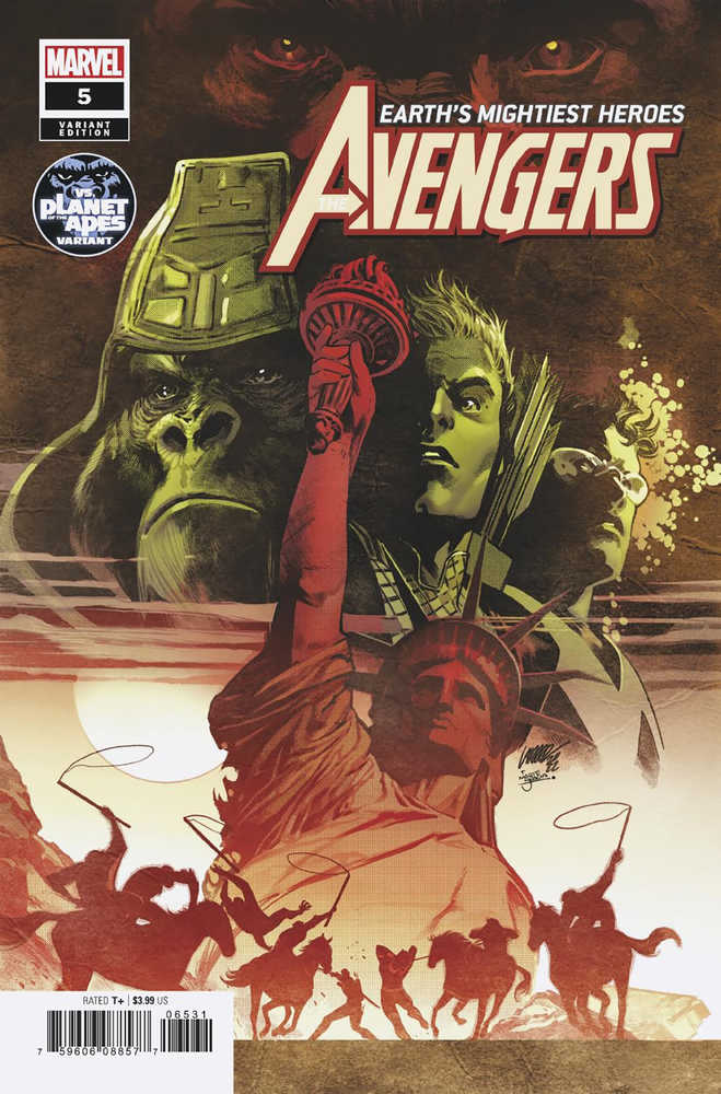 Avengers #65 Larraz Planet Of The Apes Variant | Odin's Place