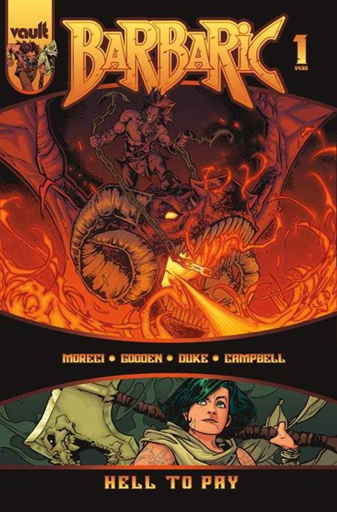 Barbaric Hell To Pay #1 Cover A Nathan Gooden | Odin's Place