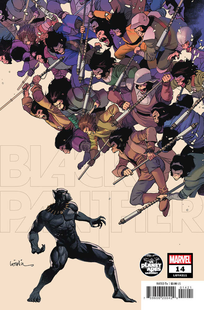 Black Panther #14 Yu Planet Of The Apes Variant | Odin's Place