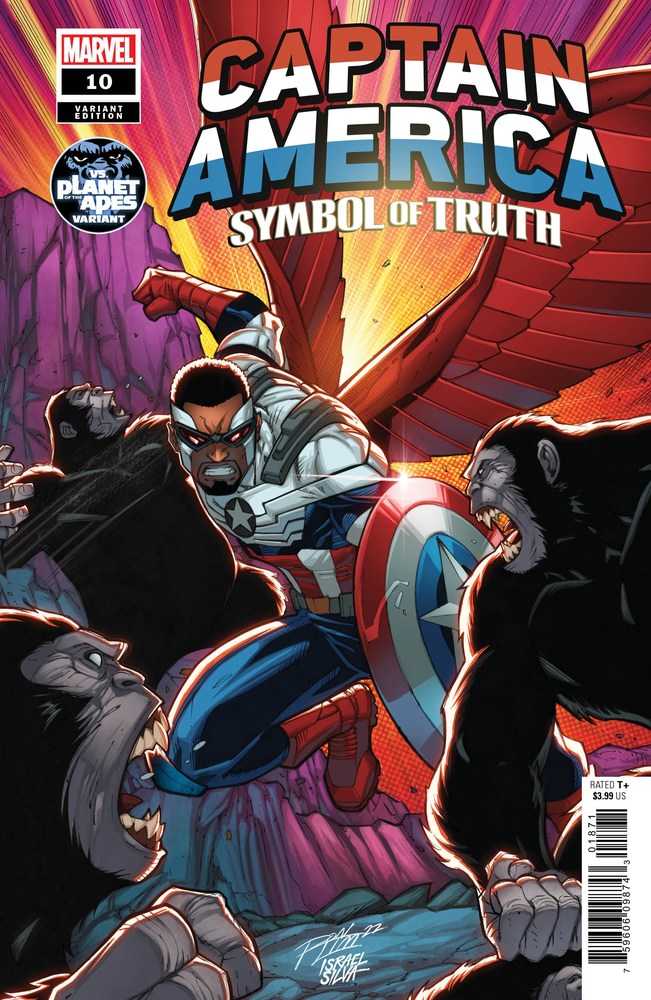 Captain America Symbol Of Truth #10 Ron Lim Planet Of The Ap | Odin's Place
