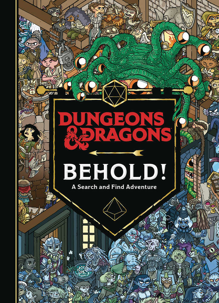 Dungeons & Dragons Behold Search & Find Adventure Hardcover | Odin's Place