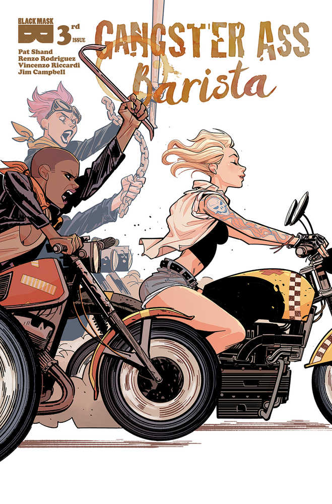 Gangster Ass Barista #3 Cover A Conor Hughes Nsfw (Mature) | Odin's Place