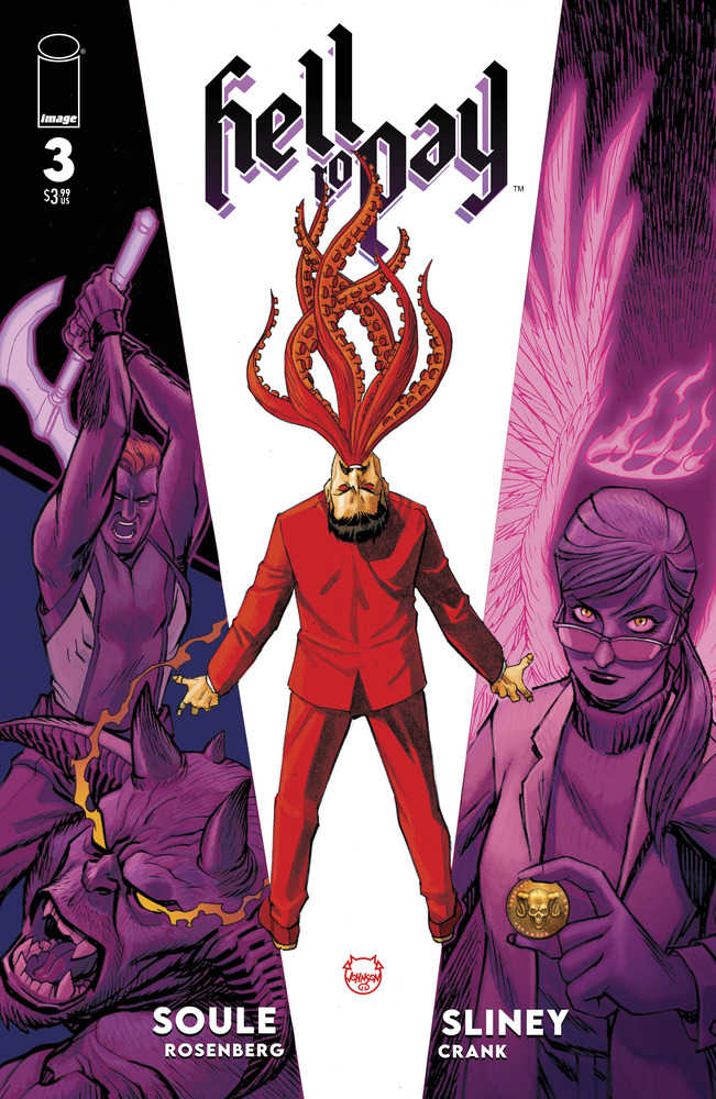 Hell To Pay #3 (Of 6) Cover A Johnson | Odin's Place