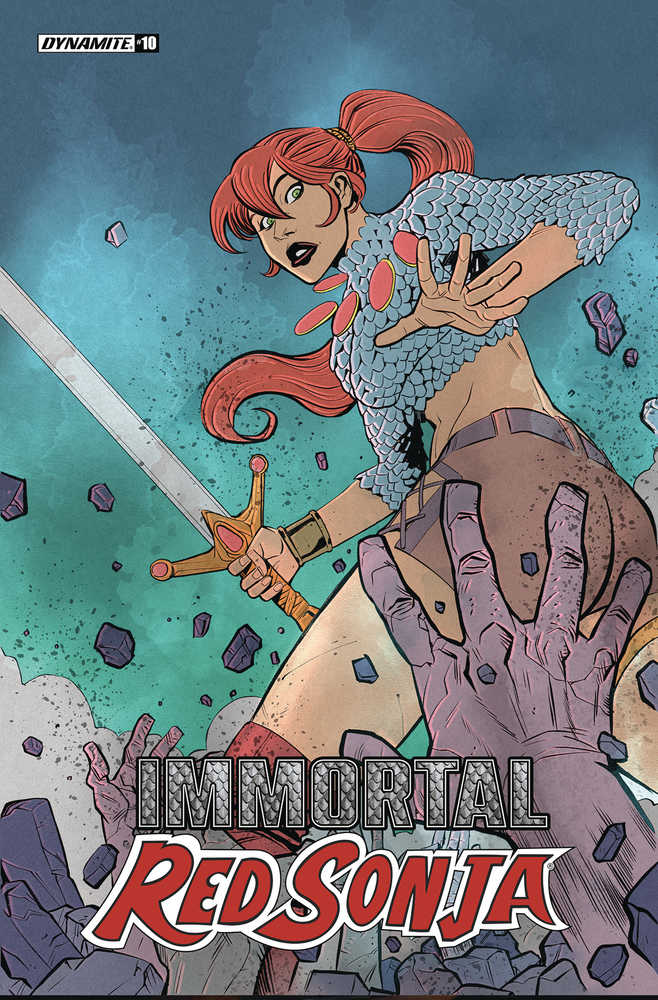Immortal Red Sonja #10 Cover B Moss | Odin's Place