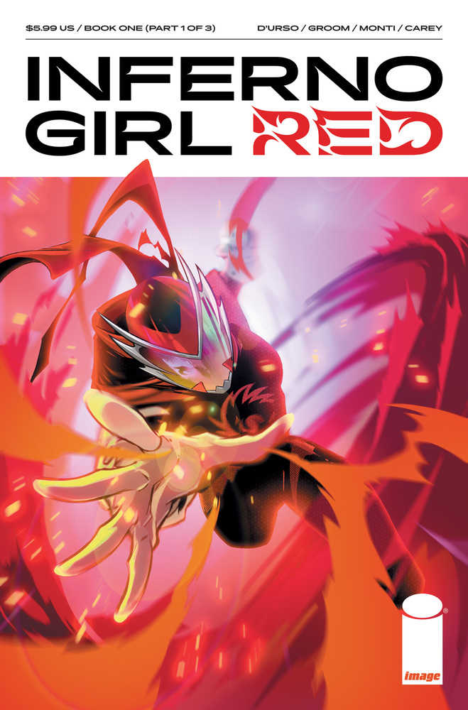 Inferno Girl Red Book One #1 (Of 3) Cover B Manna | Odin's Place
