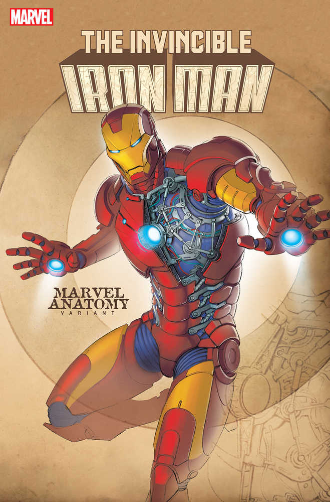 Invincible Iron Man #3 Lobe Marvel Anatomy Variant | Odin's Place