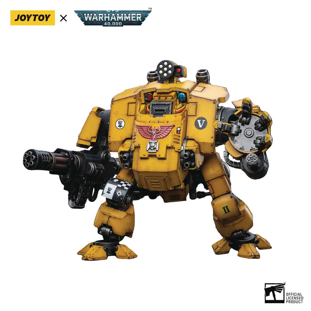 Joytoy Wh 40k Imperial Fists Redemptor Dreadnought 1/18 Figure | Odin's Place