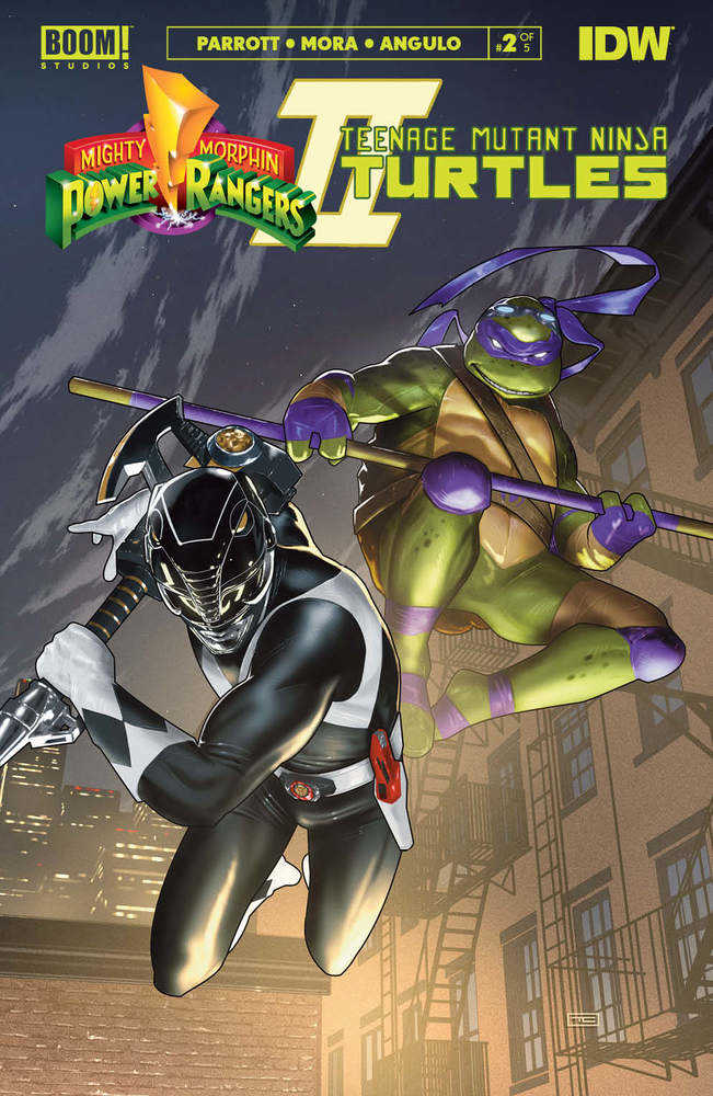 Mmpr Teenage Mutant Ninja Turtles II #2 (Of 5) Cover E Cardstock Variant Clarke | Odin's Place