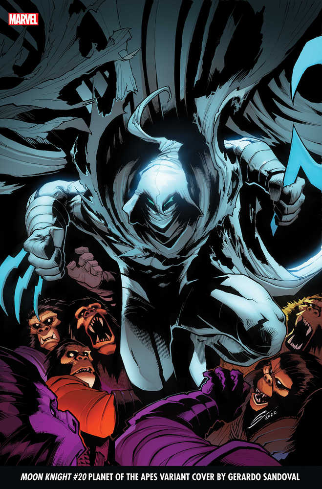 Moon Knight #20 Sandoval Planet Of The Apes Variant | Odin's Place