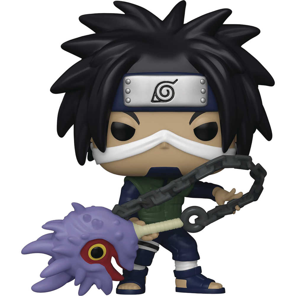 Pop Animation Naruto Kotetsu Hagane with Weapon Vinyl Figure | Odin's Place