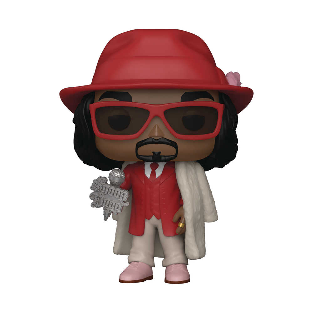 Pop Rocks Snoop Dogg with Fur Coat Vinyl Figure | Odin's Place