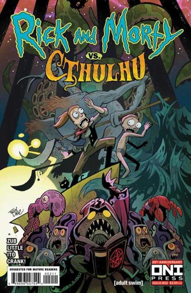 Rick And Morty vs Cthulhu #2 (Of 4) Cover A Troy Little (Mature) | Odin's Place
