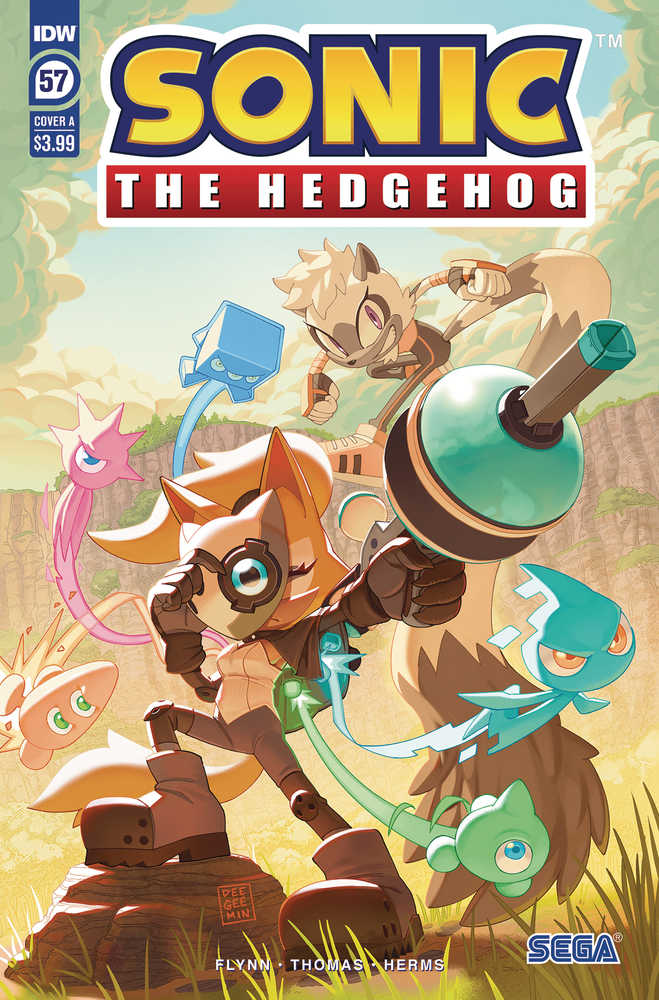 Sonic The Hedgehog #57 Cover A Kim | Odin's Place