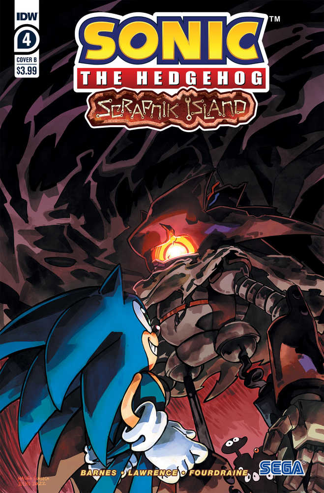 Sonic The Hedgehog Scrapnik Island #4 Cover B Fonseca | Odin's Place