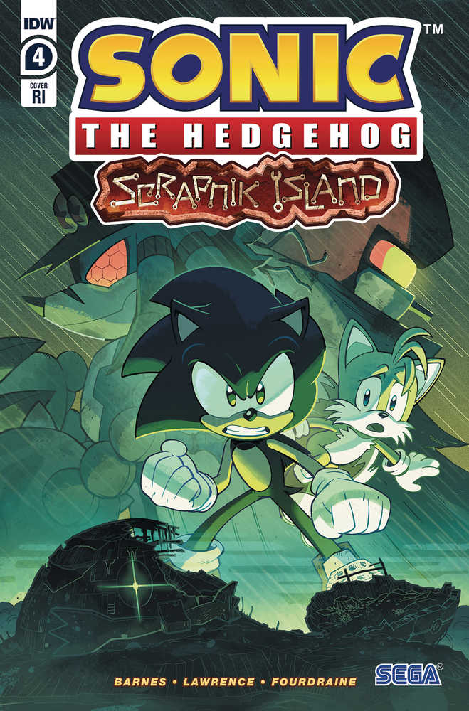 Sonic The Hedgehog Scrapnik Island #4 Cover C 10 Copy Variant Edition | Odin's Place