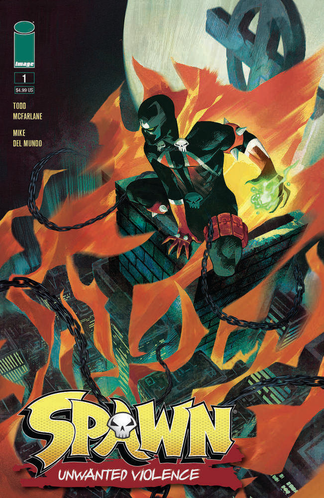 Spawn Unwanted Violence #1 (Of 2) Cover A Del Mundo | Odin's Place