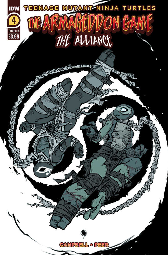 Teenage Mutant Ninja Turtles Armageddon Game Alliance #4 Cover B Sophie Campbell | Odin's Place