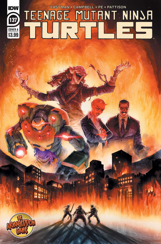 Teenage Mutant Ninja Turtles Ongoing #137 Cover A Fero Pe | Odin's Place