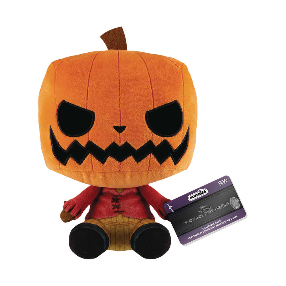 Pop Plush Nbx 30th Pumpkin King 7in Plush | Odin's Place