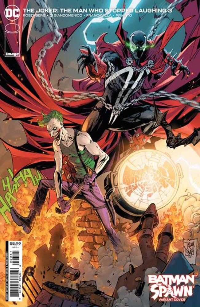 Joker The Man Who Stopped Laughing #3 Cover F Tony Daniel DC Spawn Variant | Odin's Place