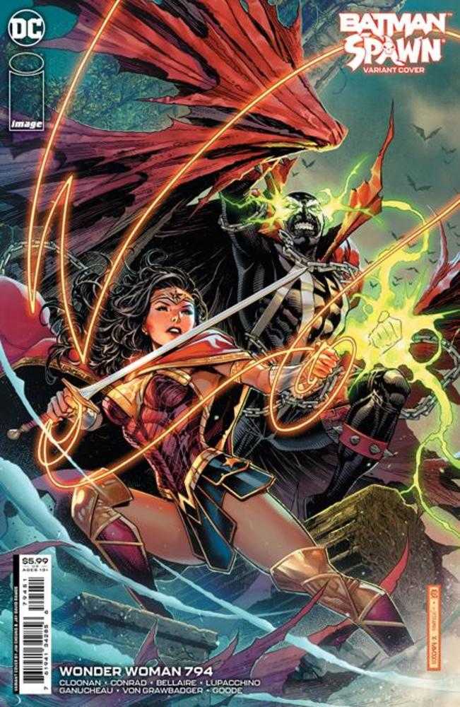 Wonder Woman #794 Cover E Jim Cheung DC Spawn Card Stock Variant | Odin's Place