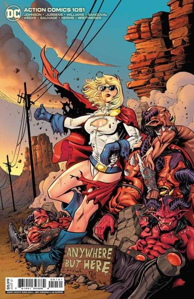 Action Comics #1051 Cover D Sergio Davila Card Stock Variant | Odin's Place