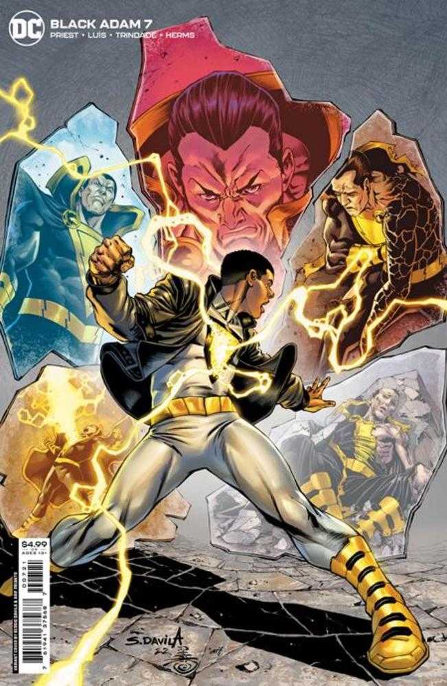 Black Adam #7 (Of 12) Cover B Sergio Davila Card Stock Variant | Odin's Place
