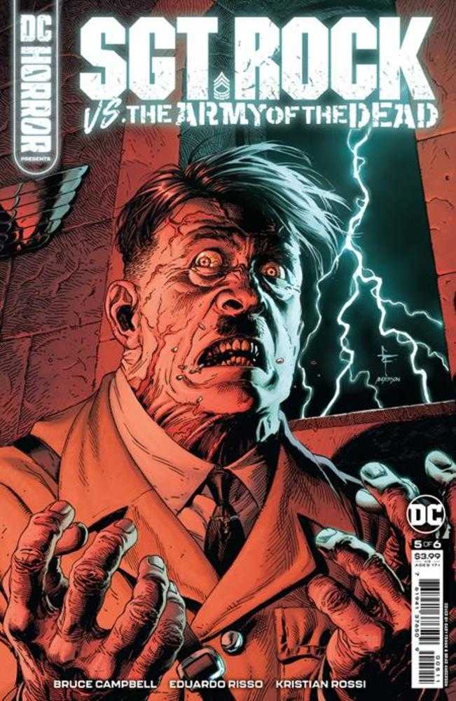 DC Horror Presents Sgt Rock vs The Army Of The Dead #5 (Of 6) Cover A Gary Frank (Mature) | Odin's Place