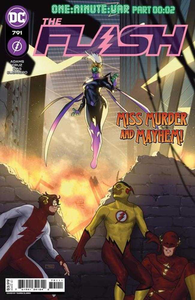 Flash #791 Cover A Taurin Clarke (One-Minute War) | Odin's Place