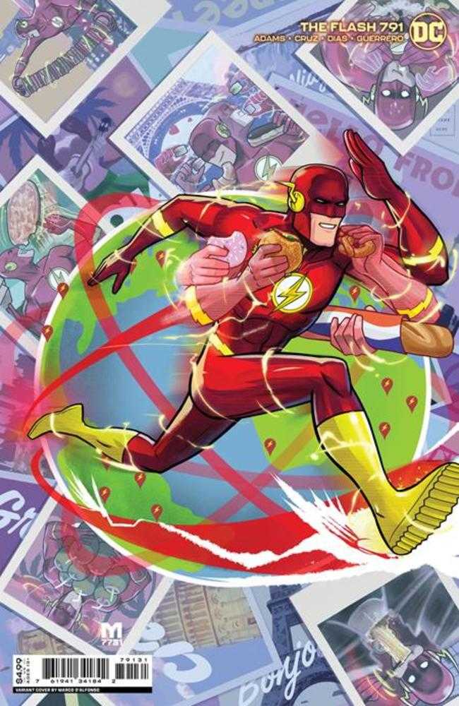 Flash #791 Cover C Marco Dalfonso Card Stock Variant (One-Minute War) | Odin's Place