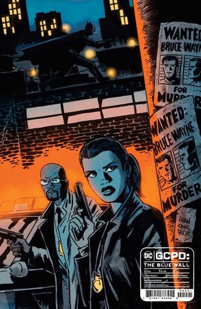 Gcpd The Blue Wall #4 (Of 6) Cover B Francesco Francavilla Card Stock Variant | Odin's Place