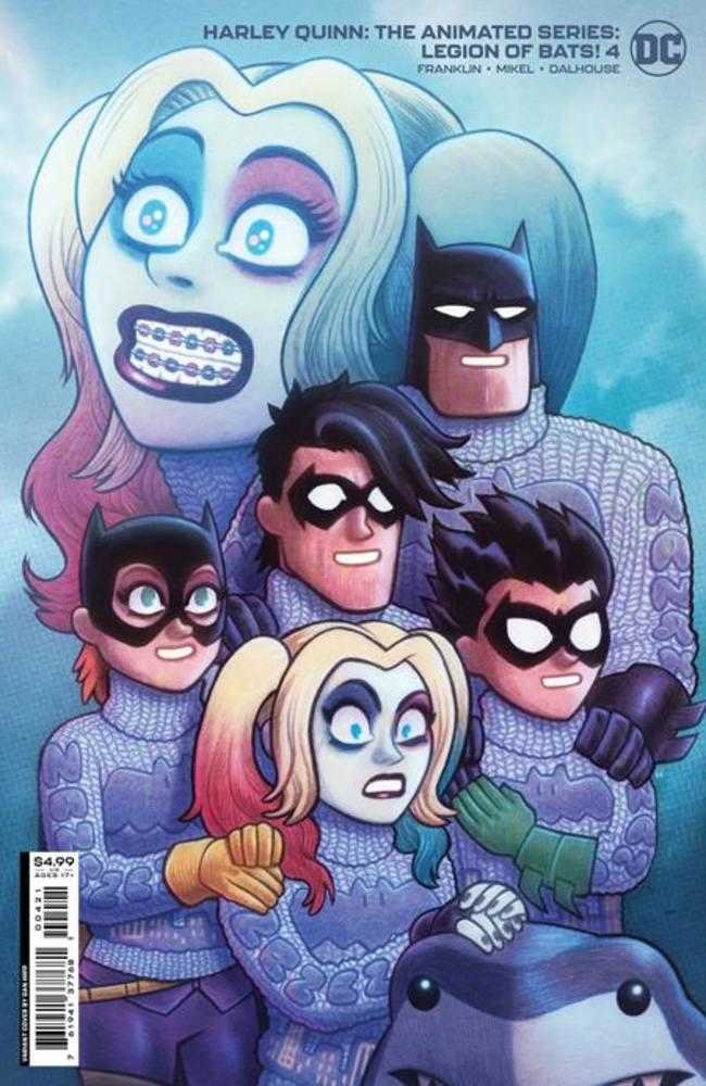 Harley Quinn The Animated Series Legion Of Bats #4 (Of 6) Cover B Dan Hipp Card Stock Variant (Mature) | Odin's Place