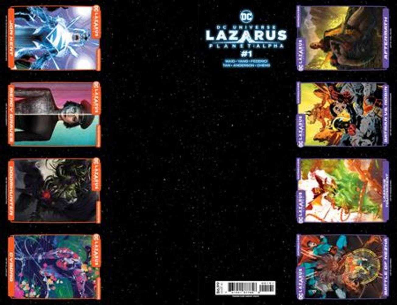 Lazarus Planet Alpha #1 (One Shot) Cover G Trading Card Card Stock Variant Allocations May Occur | Odin's Place