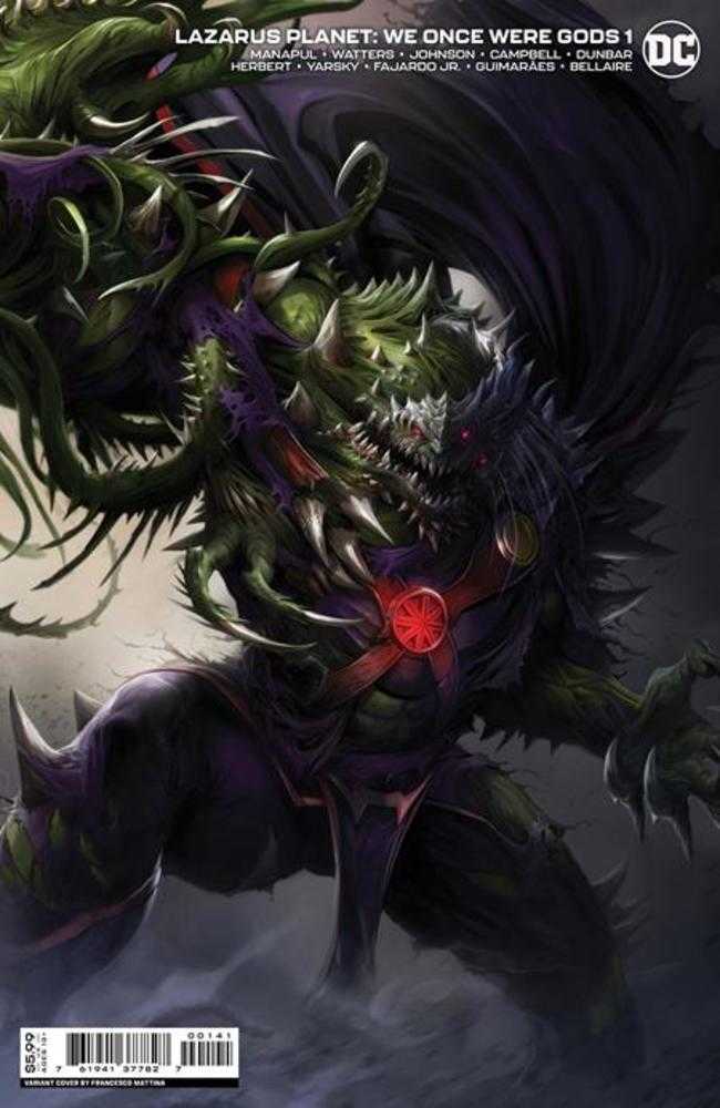 Lazarus Planet We Once Were Gods #1 (One Shot) Cover C Francesco Mattina Card Stock Variant | Odin's Place